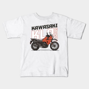 KLR 650 - Orabge Kids T-Shirt